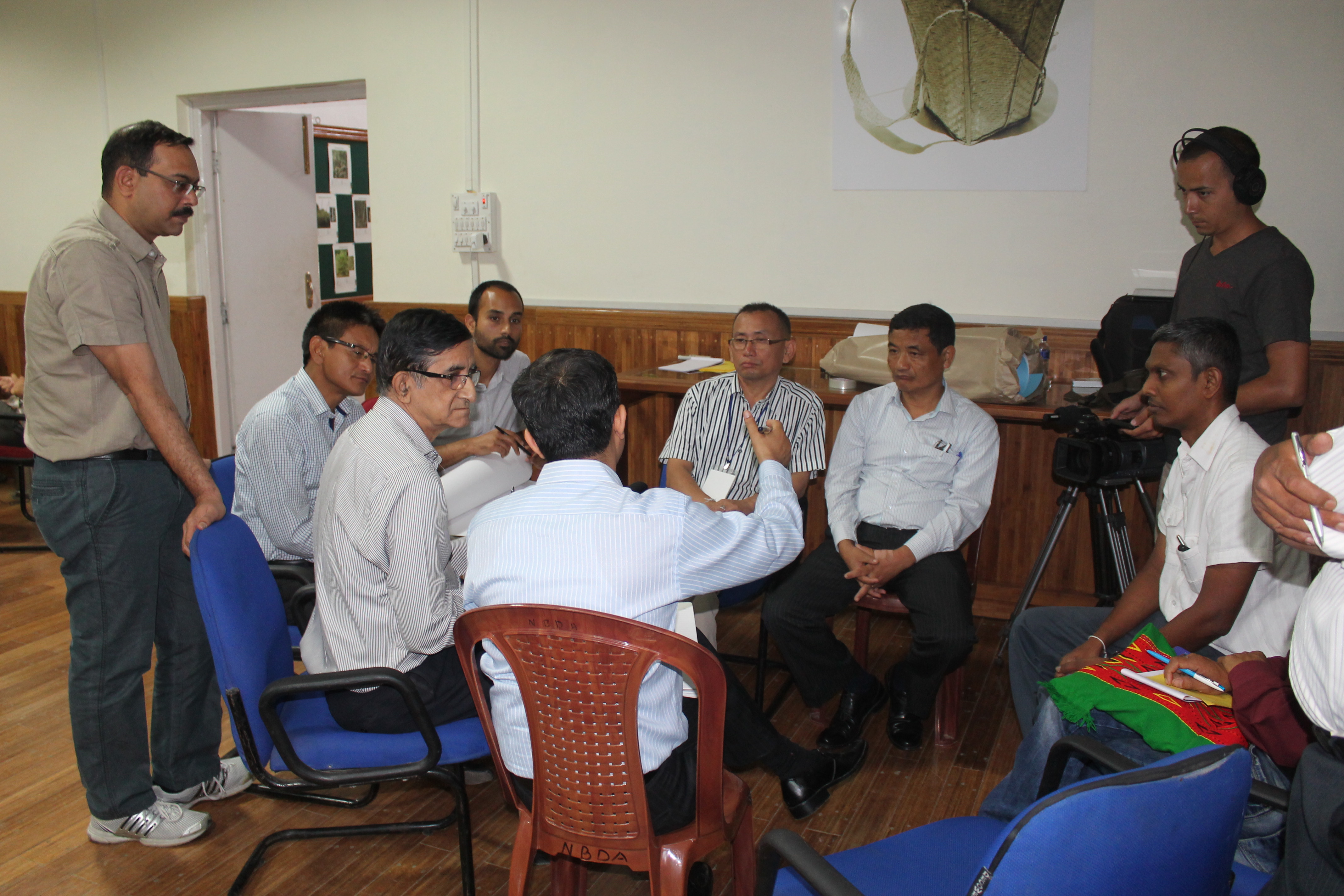 Break out groups individually tackled finance, technology and policy