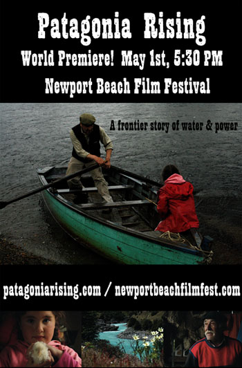Patagonia Rising Premier at Newport Beach - flyer