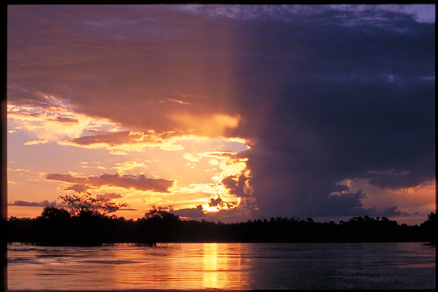 Sunset on the Xingu