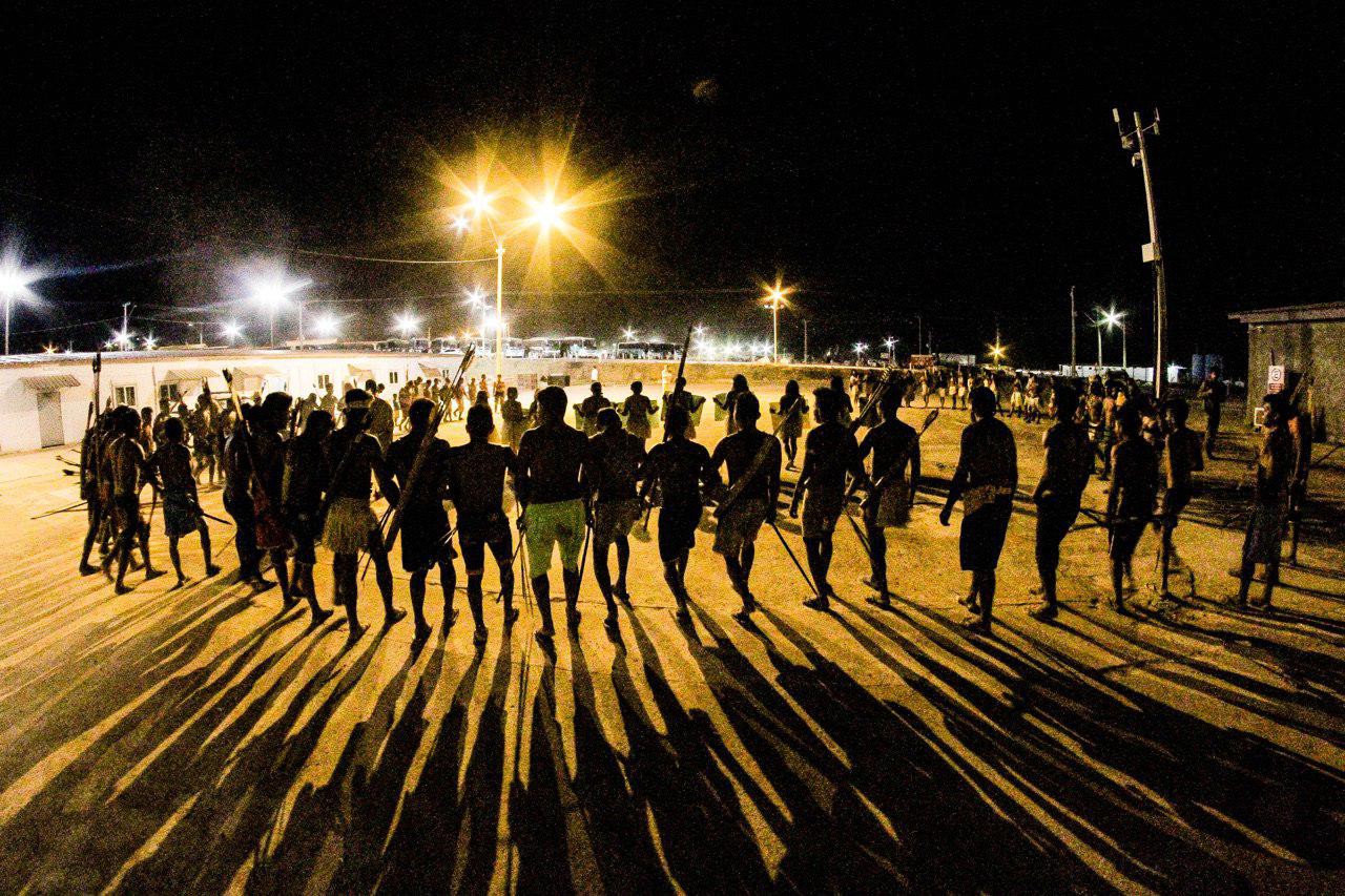 Munduruku occupation of São Manoel dam site