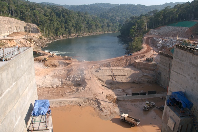 The Nam Theun River, Downstream of the Nam Theun 2 Dam - 2008 © Marcus Rhinelander