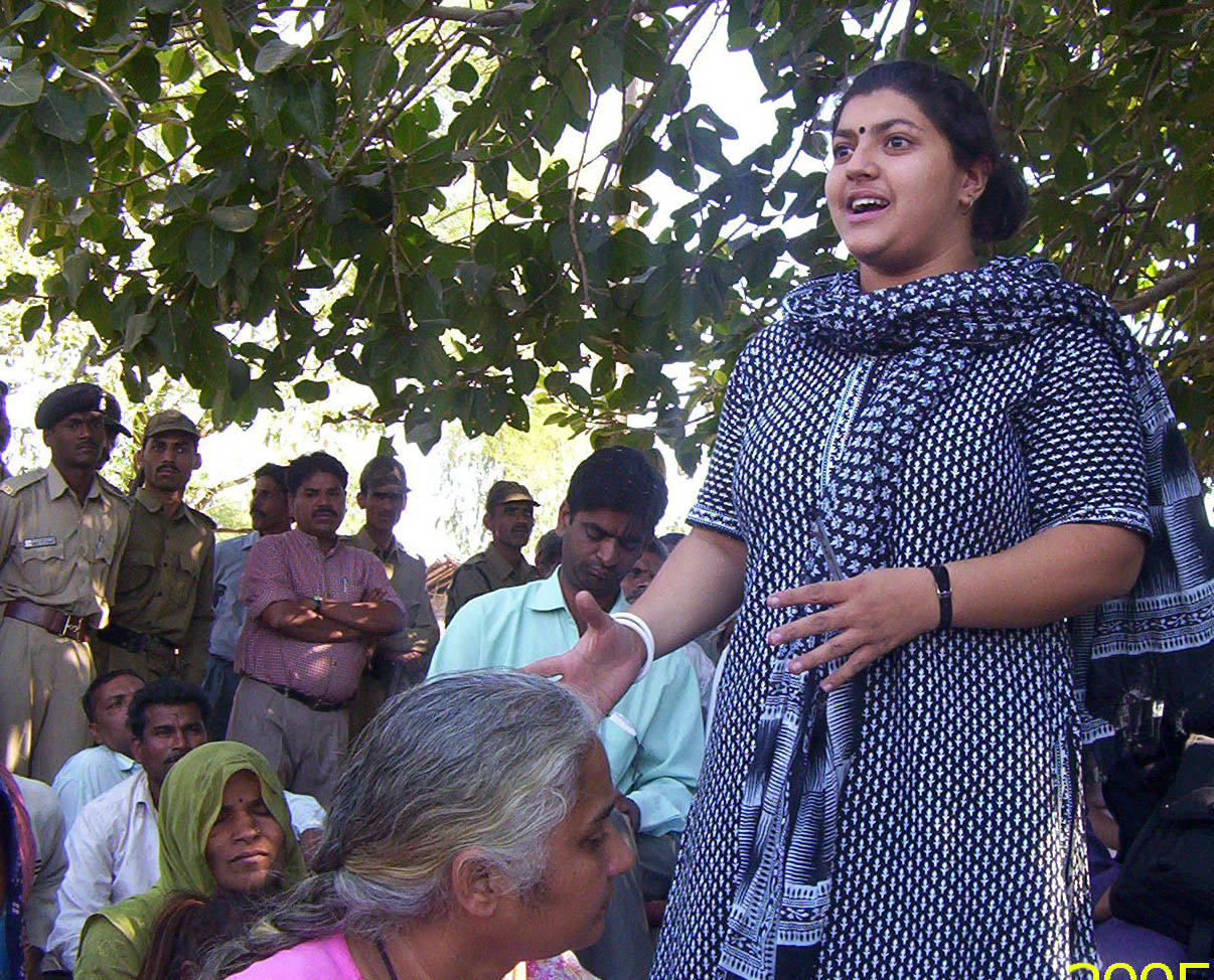 Dipti Bhatnagar at the Narmada