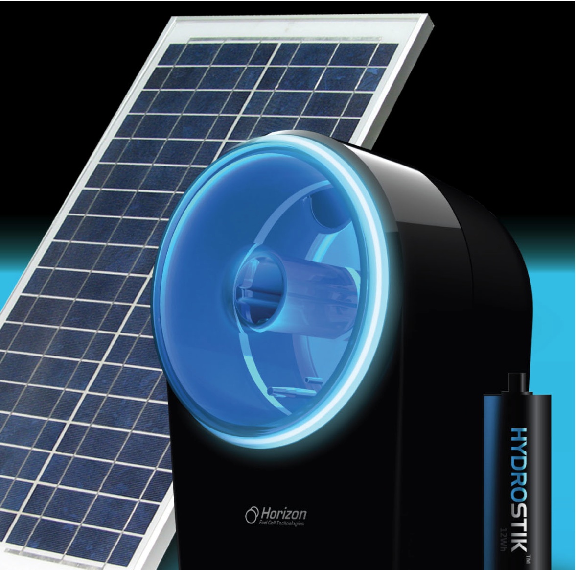 The Hydrofill desktop fuel cell.